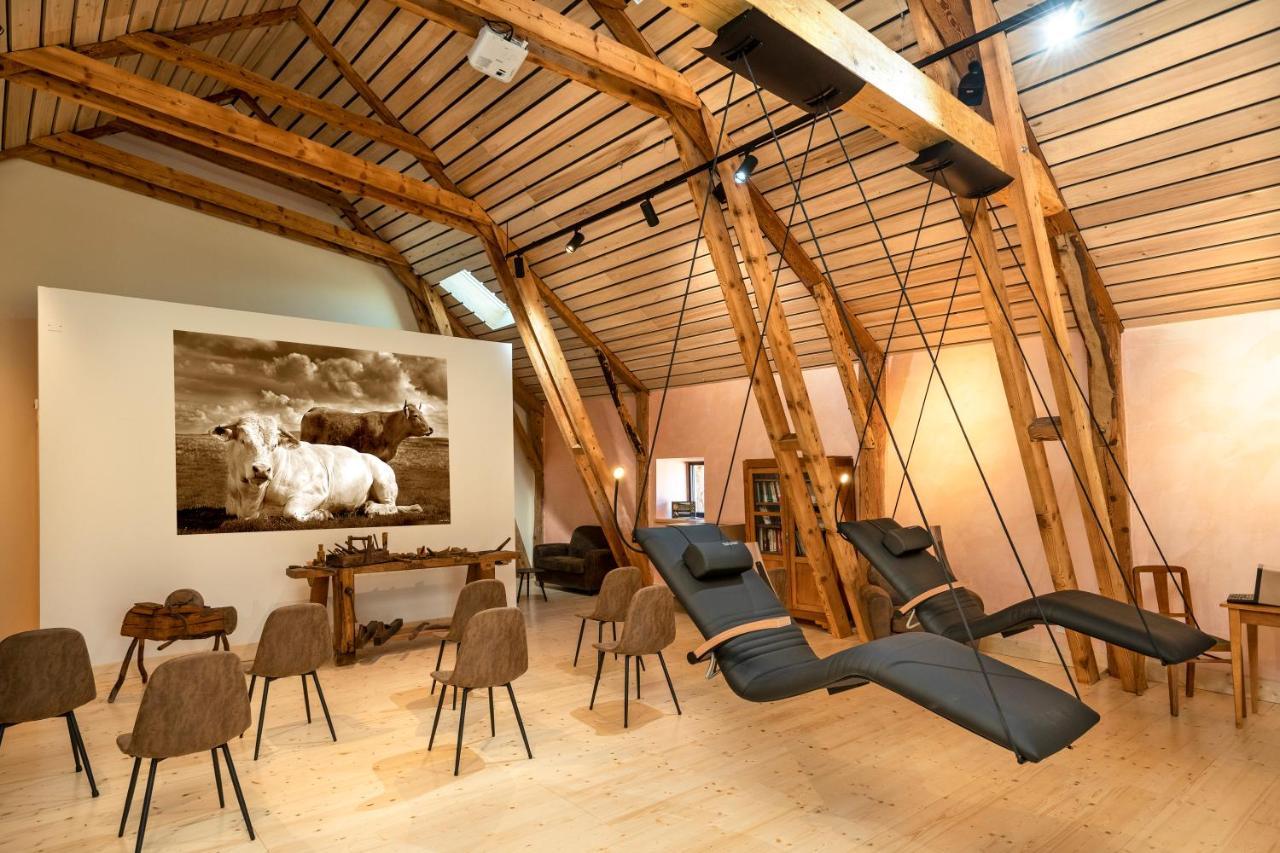 Hotel Restaurant De La Poste Et La Grange Detente, Espace Bien-Etre Chateauneuf-de-Randon Bagian luar foto